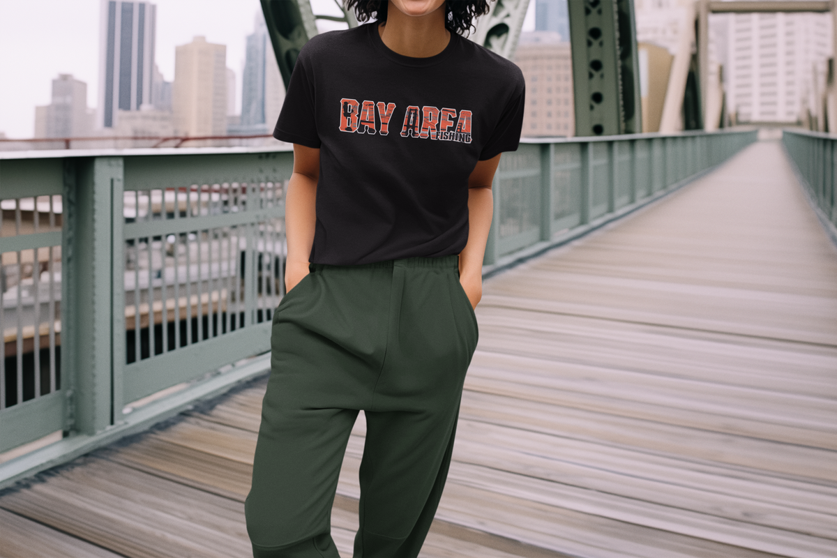 Bay Area Fishing Graphic T-shirt