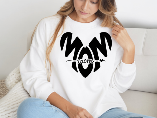 Mom's Love Crewneck Sweatshirt Gift for Mom