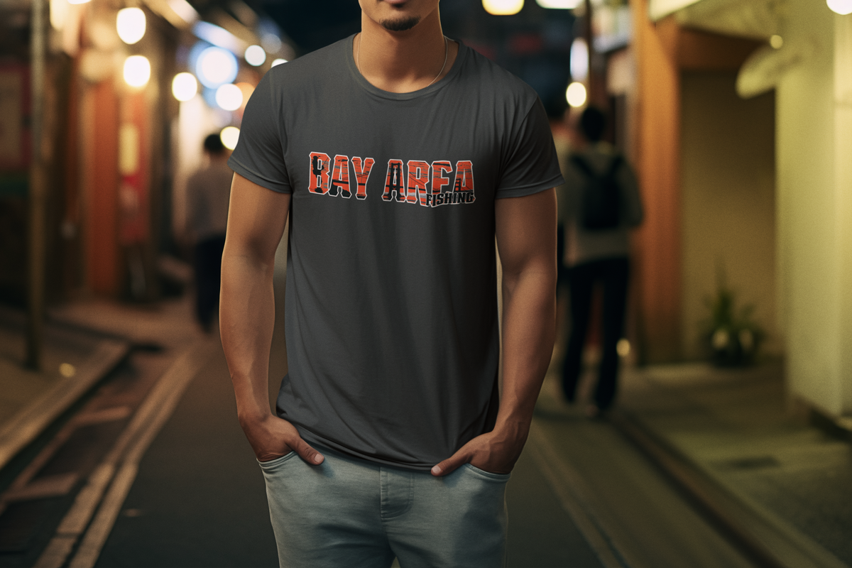 Bay Area Fishing Graphic T-shirt