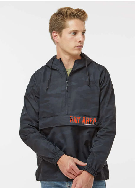 Bay Area Fishing Camo Anorak Windbreaker