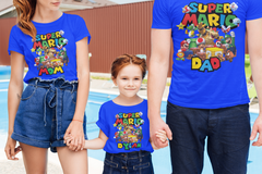 Personalized Super Mario Bros. Birthday Shirt
