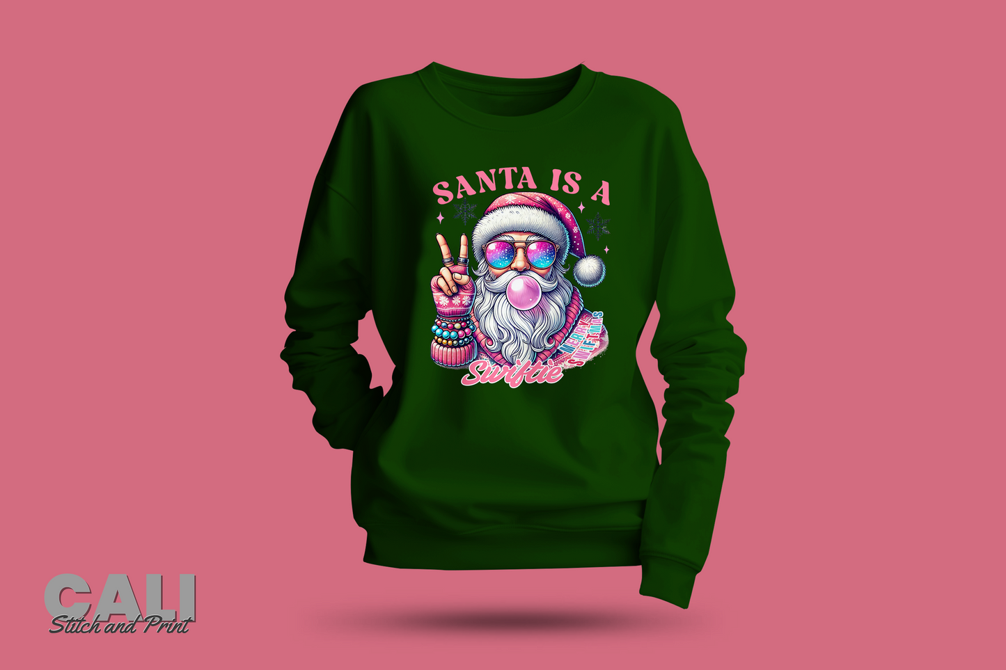 "Swiftie Santa" Sweater – Festive Fun for Every Swiftie