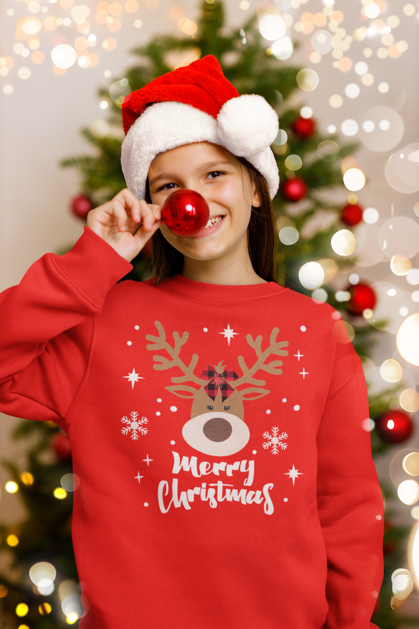 Reindeer Sweatshirts for Youth – Festive and Fun for the Holidays!