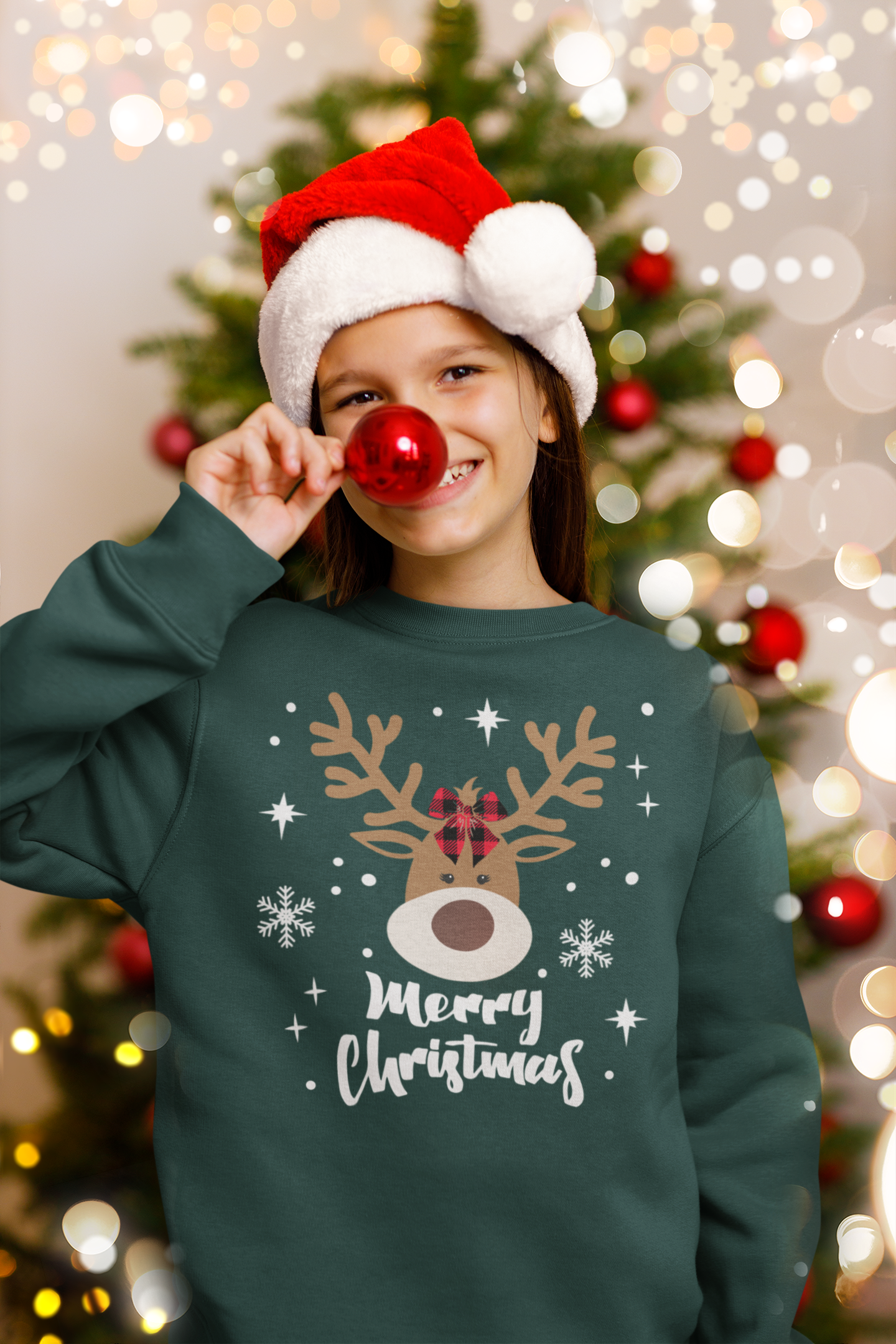 Reindeer Sweatshirts for Youth – Festive and Fun for the Holidays!