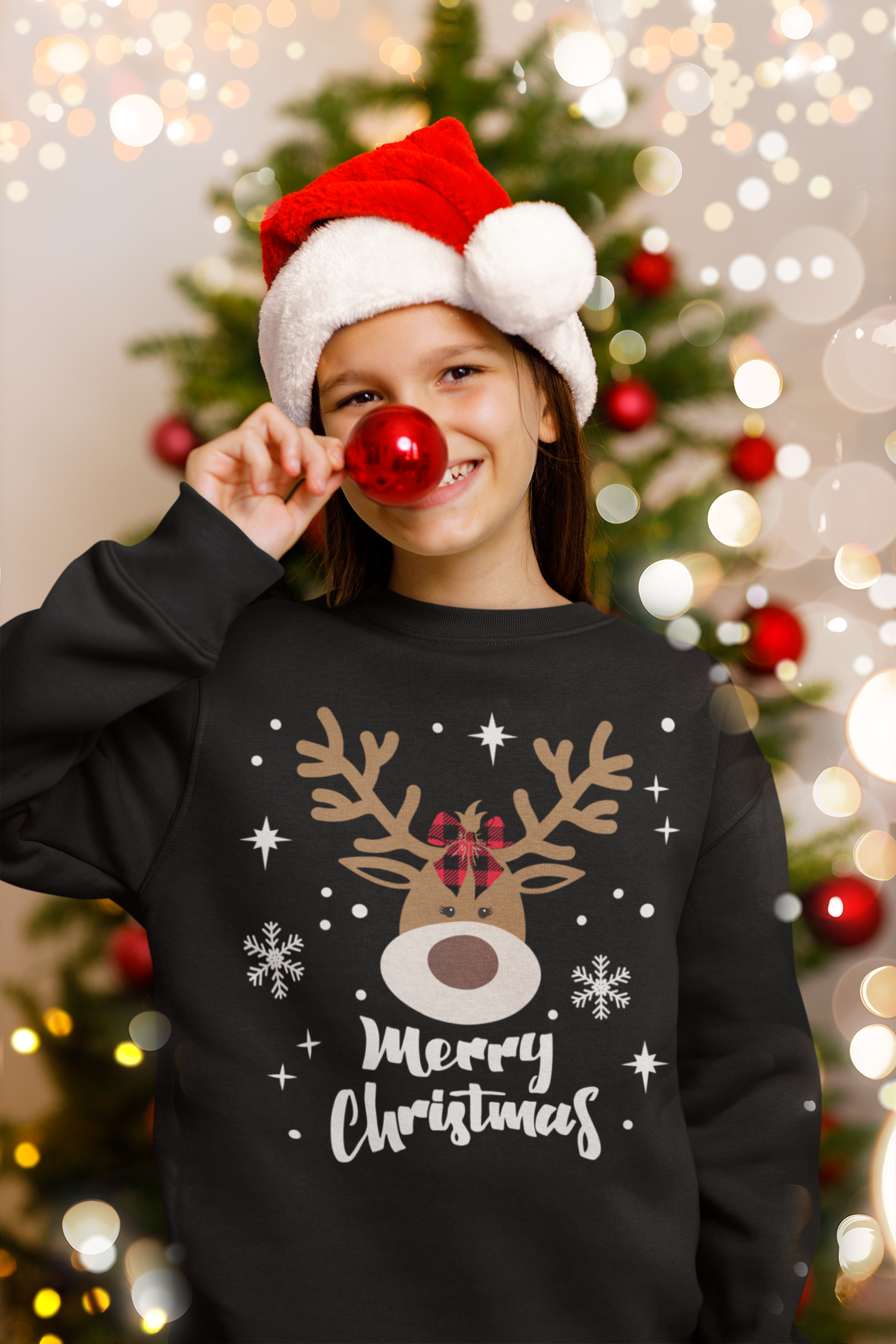 Reindeer Sweatshirts for Youth – Festive and Fun for the Holidays!