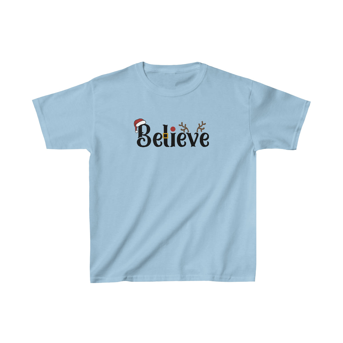 Believe Christmas T-shirt for Kids - Best Santa Christmas Tee