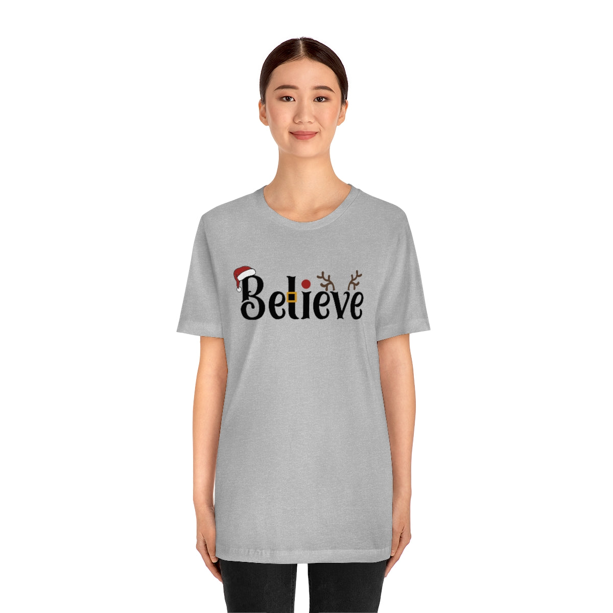 Believe Christmas T-shirt for Men and Women - Best Santa Christmas Tee