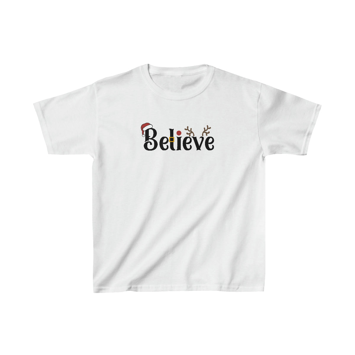 Believe Christmas T-shirt for Kids - Best Santa Christmas Tee