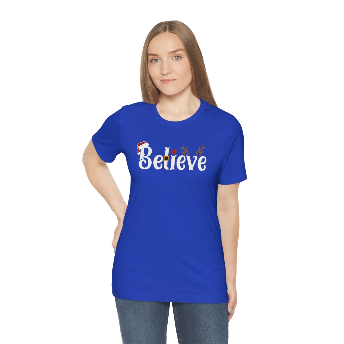 Believe Christmas T-shirt for Men and Women - Best Santa Christmas Tee