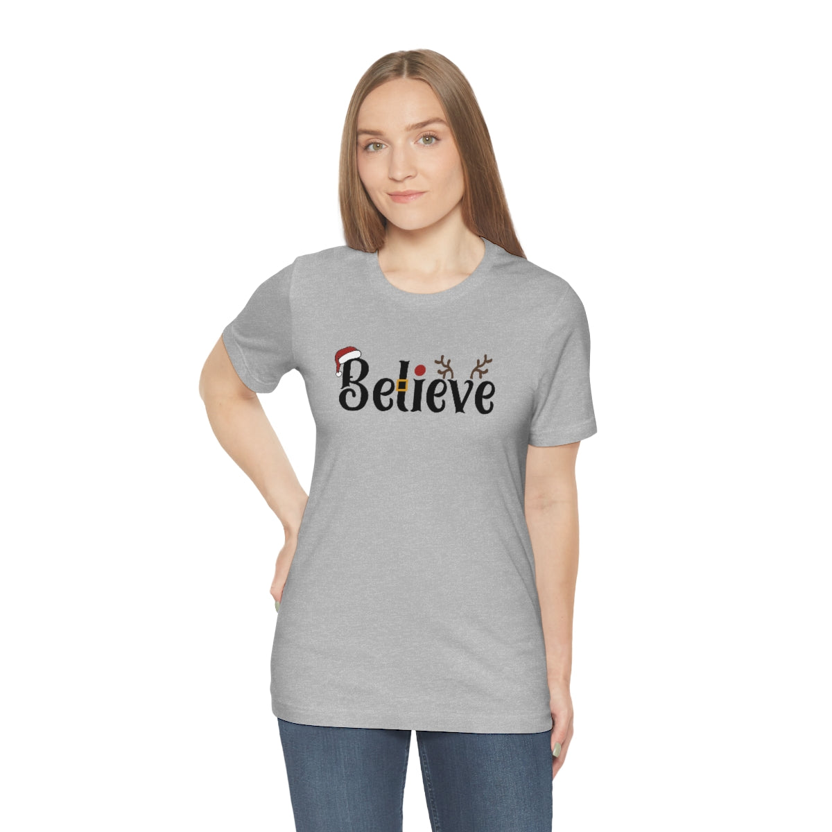 Believe Christmas T-shirt for Men and Women - Best Santa Christmas Tee