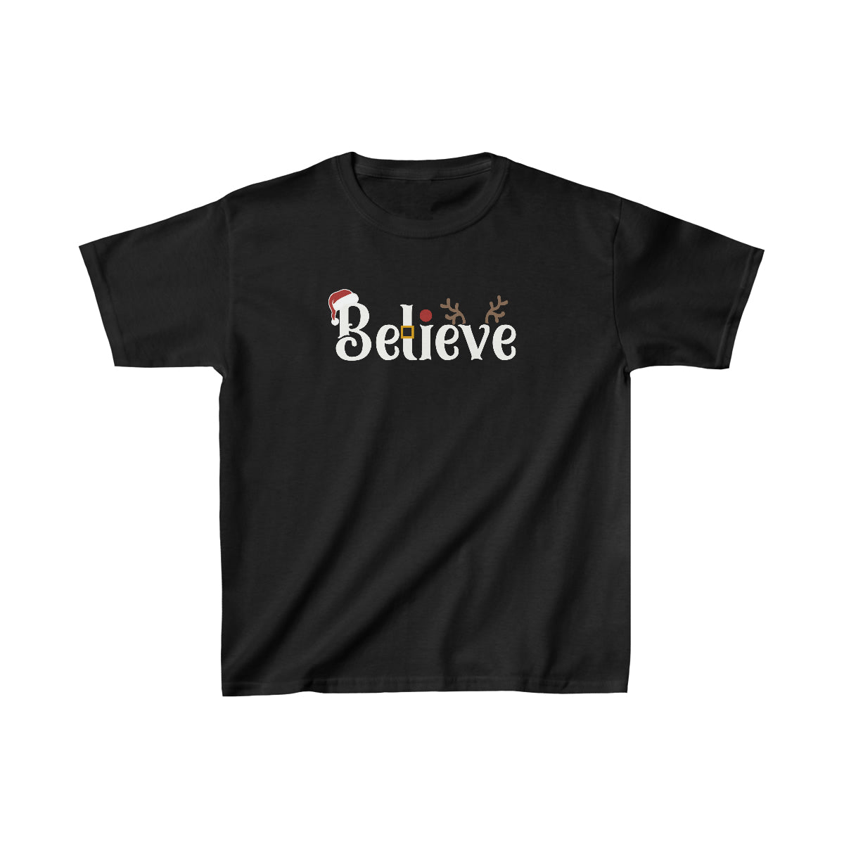 Believe Christmas T-shirt for Kids - Best Santa Christmas Tee