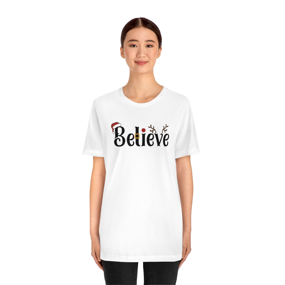 Believe Christmas T-shirt for Men and Women - Best Santa Christmas Tee