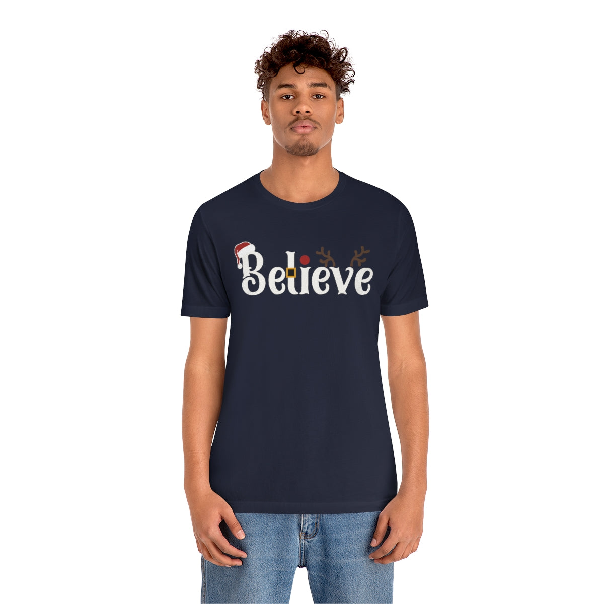 Believe Christmas T-shirt for Men and Women - Best Santa Christmas Tee