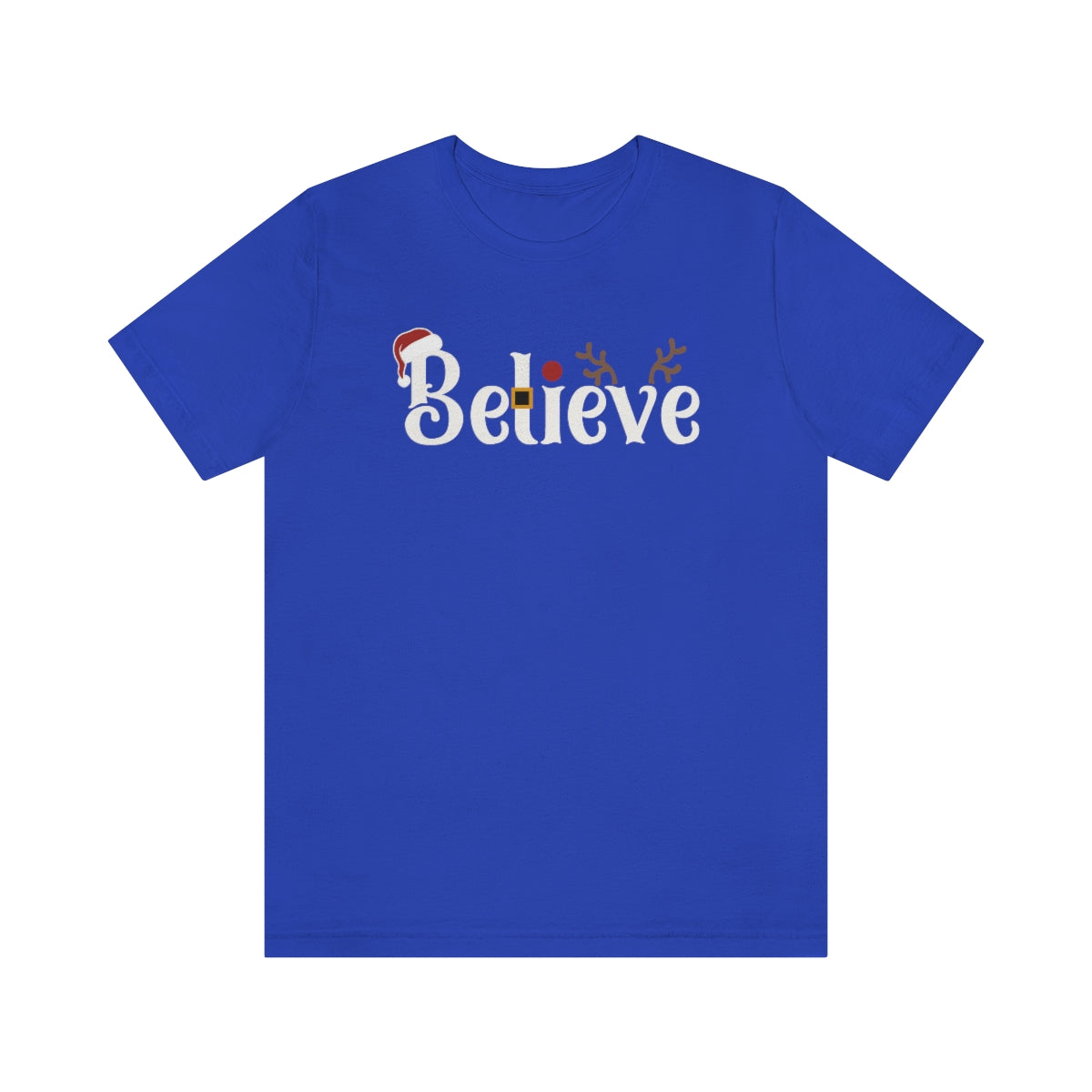 Believe Christmas T-shirt for Men and Women - Best Santa Christmas Tee