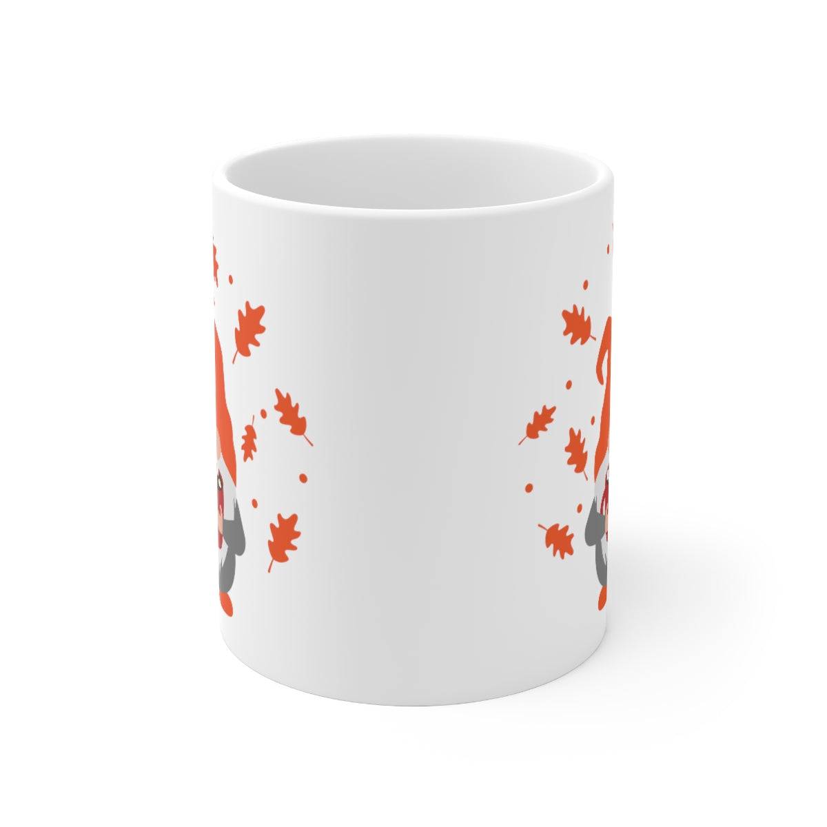 Autumn Gnome Ceramic Mug 11oz