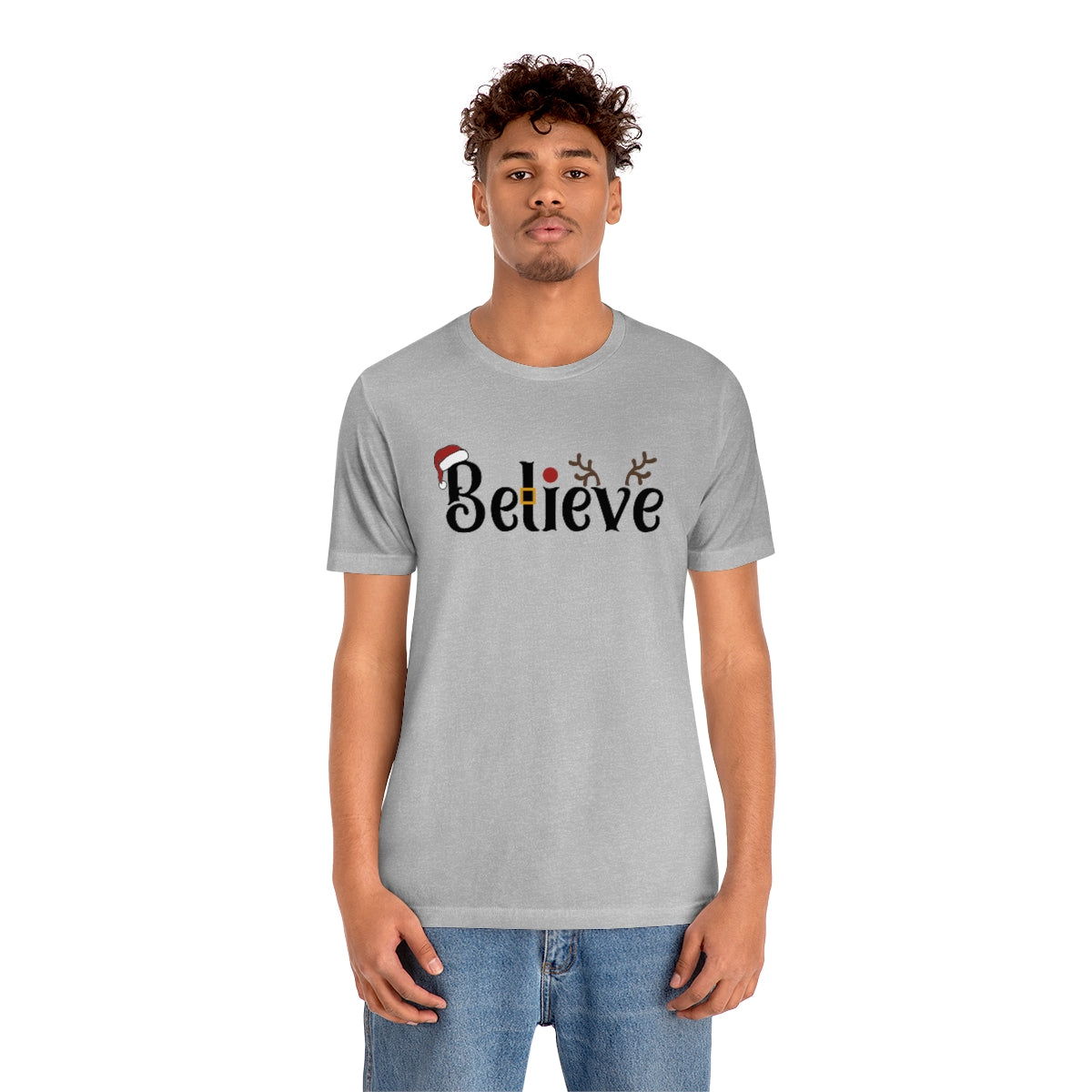 Believe Christmas T-shirt for Men and Women - Best Santa Christmas Tee