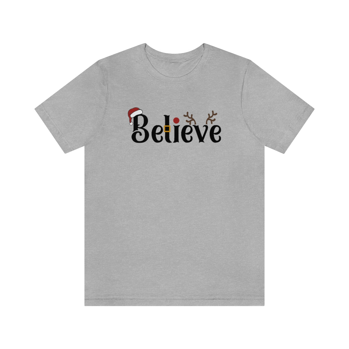 Believe Christmas T-shirt for Men and Women - Best Santa Christmas Tee