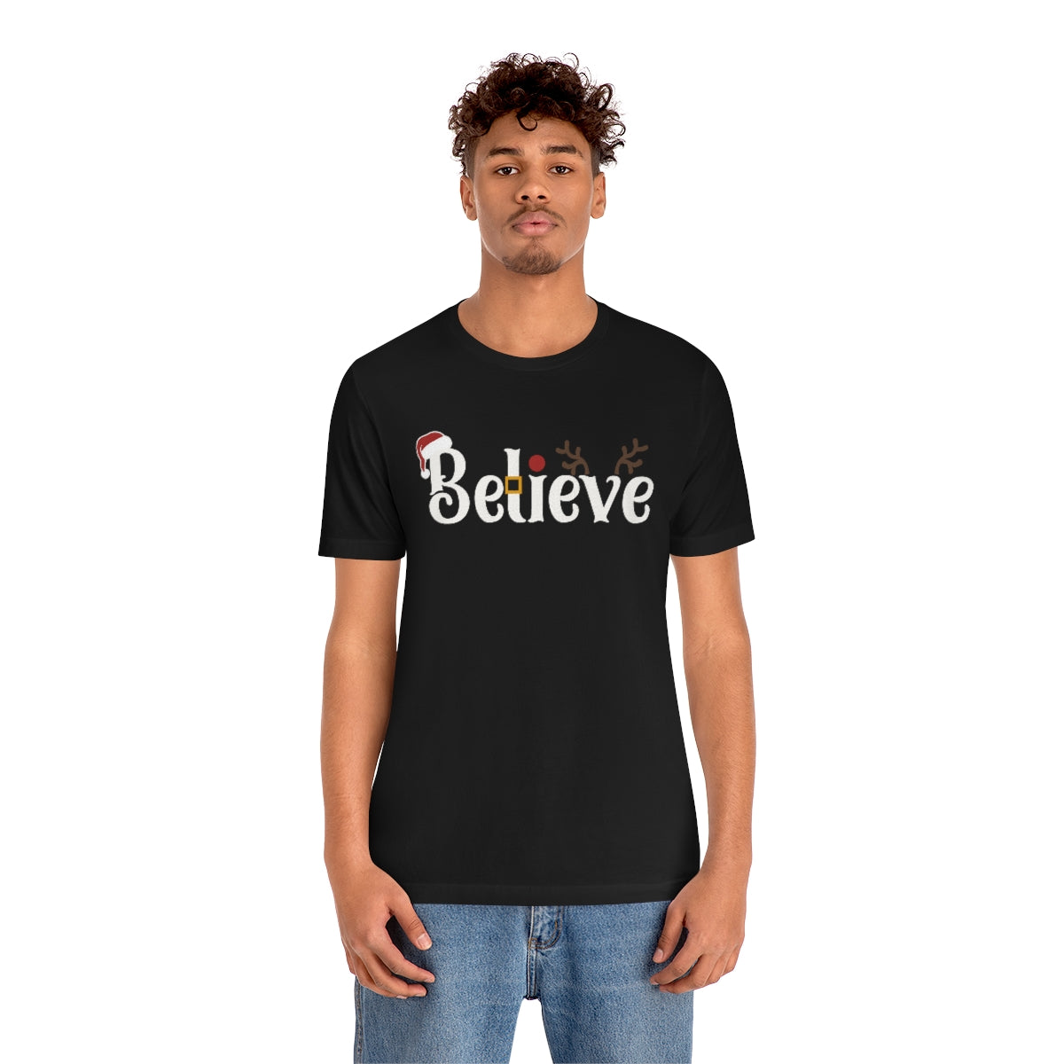 Believe Christmas T-shirt for Men and Women - Best Santa Christmas Tee