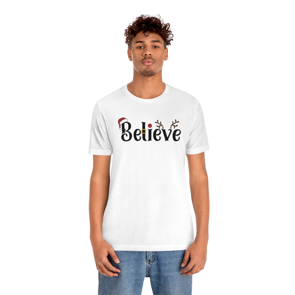 Believe Christmas T-shirt for Men and Women - Best Santa Christmas Tee