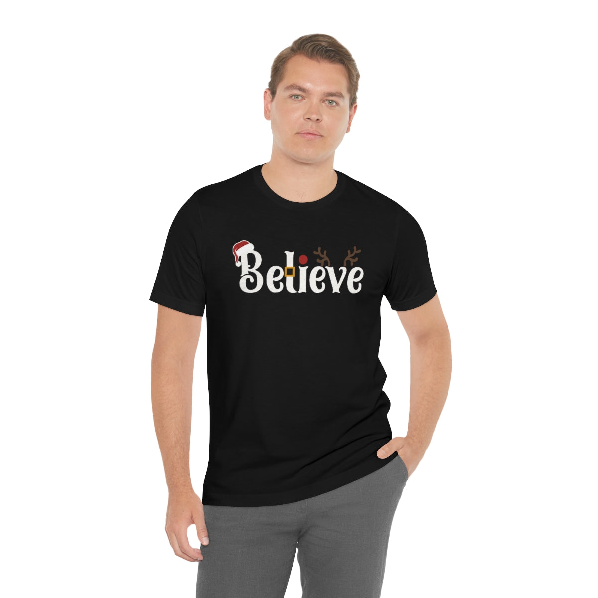 Believe Christmas T-shirt for Men and Women - Best Santa Christmas Tee