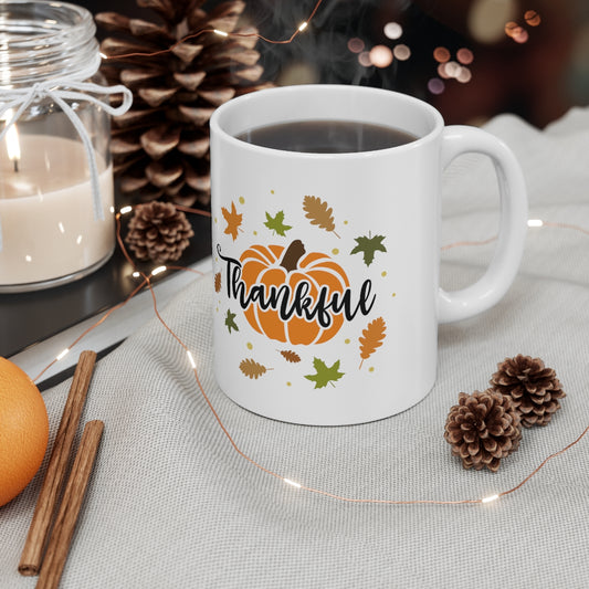 Thankful Ceramic Mug 11oz