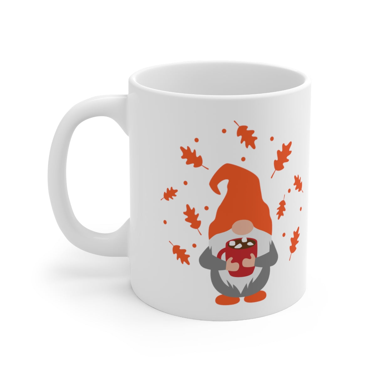 Autumn Gnome Ceramic Mug 11oz