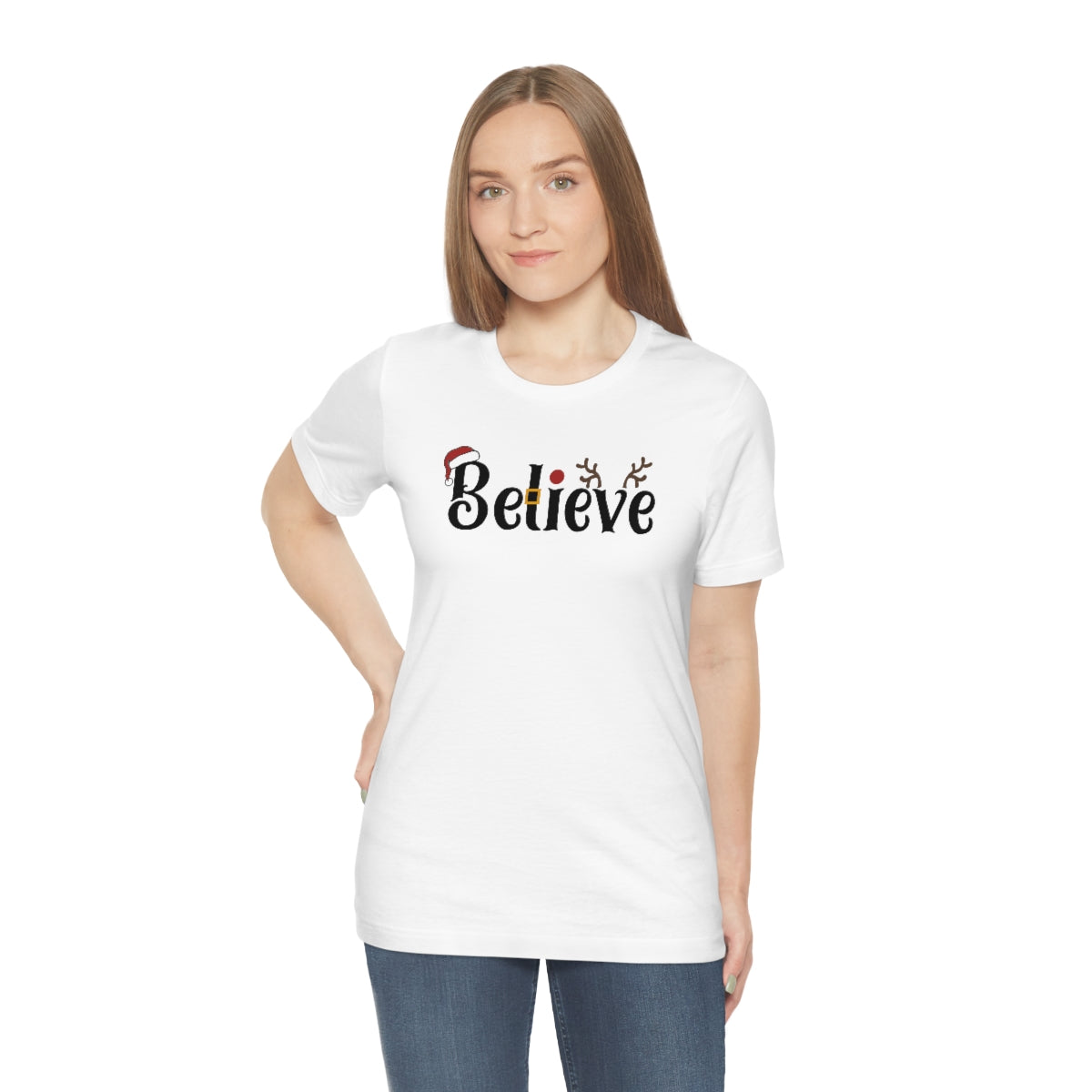 Believe Christmas T-shirt for Men and Women - Best Santa Christmas Tee