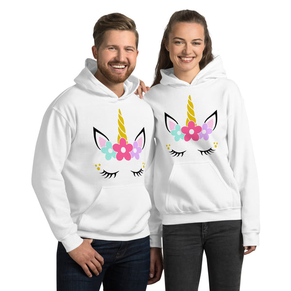 Unicorn Pullover Sweatshirt Hoodie for Men and Women